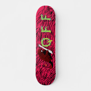 Quest For Fire Old School Beaver Skateboard