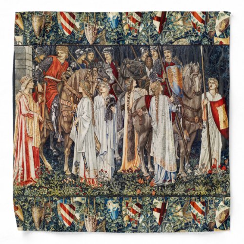 Quest for Holy Grail ArmingDeparture of Knights  Bandana