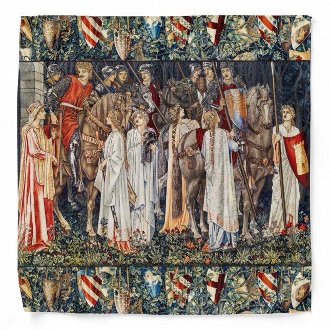 Quest for Holy Grail, Arming,Departure of Knights  Bandana (Front)
