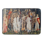 Quest For Holy Grail, Arming,departure Of Knights  Bath Mat at Zazzle