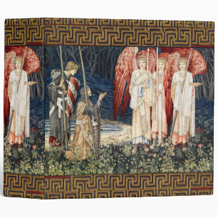 Quest for Holy Grail,Vision of Angels to Perceval 3 Ring Binder