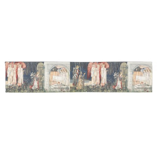 Quest for Holy GrailVision of Angels to Perceval Short Table Runner