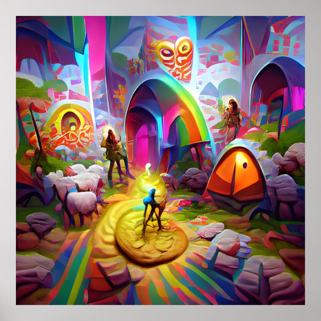 Quest for the Light Art Decor (Front)