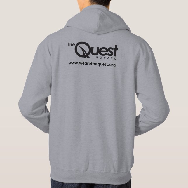 Quest Hoodie with Logo (Back)