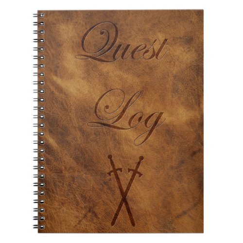 Quest Log Notebook