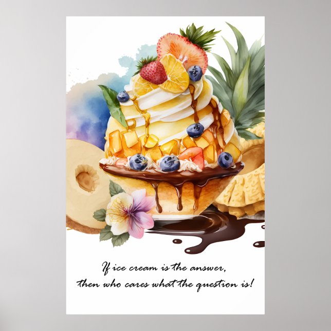 Question and Answer poster (Front)