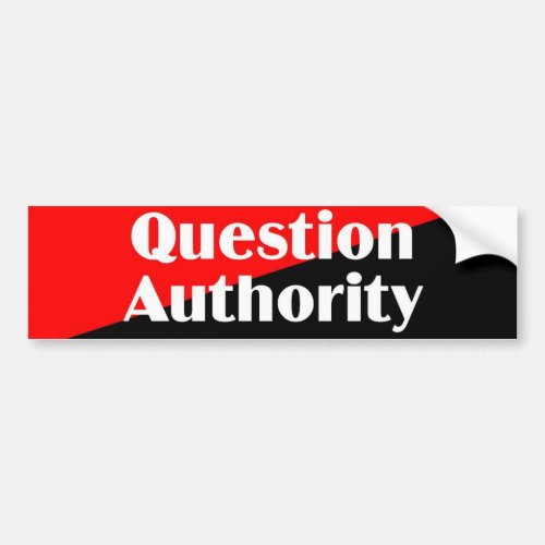 Question Authority 2 sticker