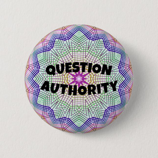 QUESTION AUTHORITY (or Change the Words) Button (Front)