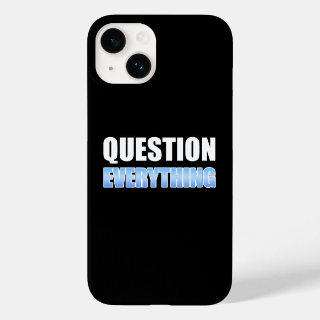 Question Everything Case-Mate iPhone Case (Back)