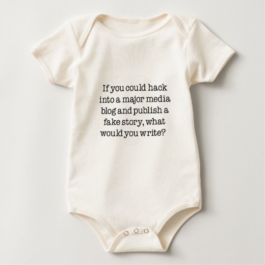 Question: Lie To Millions Baby Bodysuit