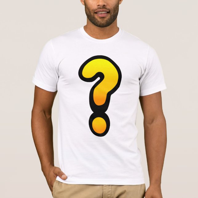 Question Mark and Exclamation Mark T-Shirt (Front)