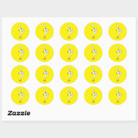 Question Mark Character Sticker
