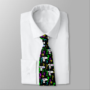 Question Mark Neck Tie