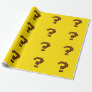 Question Mark Pixel Art Wrapping Paper