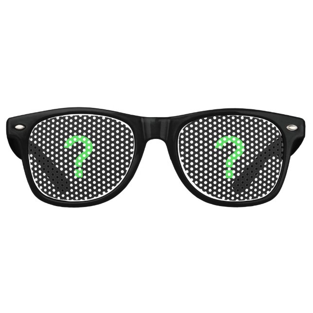 Question Mark Sunglasses - 9 (Front)