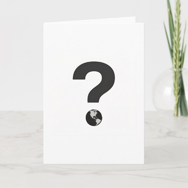 QUESTION MARKK  CARD (Front)