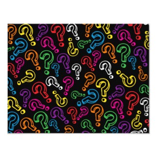 Question Mark Cards - Greeting & Photo Cards | Zazzle