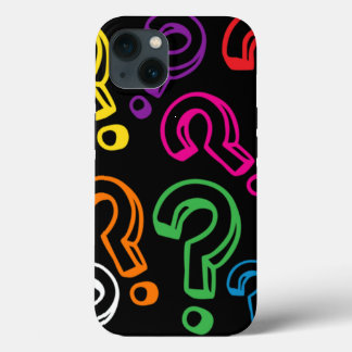 Question Marks iPhone 13 Case