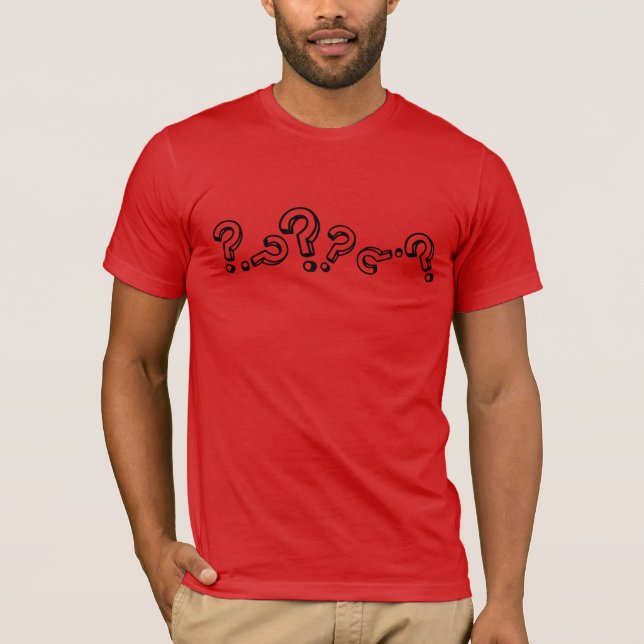 Question Marks T-Shirt (Front)