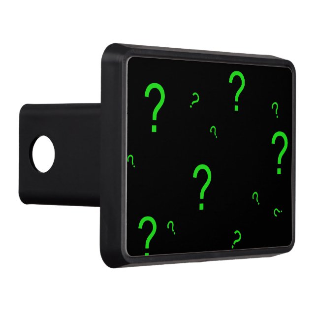 Question Marks Trailer Hitch Cover (Right)