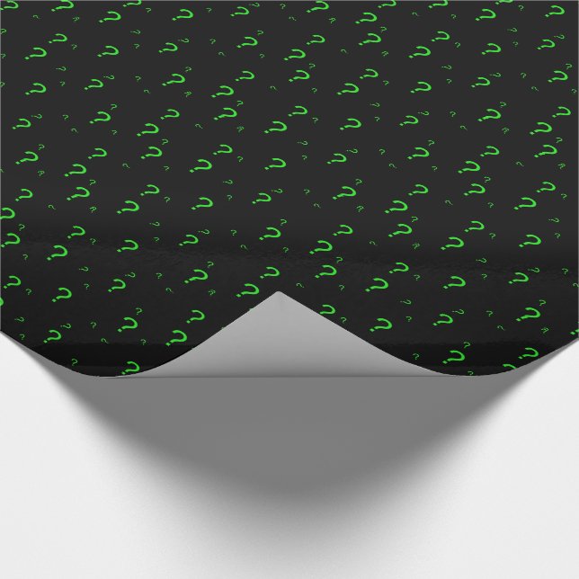 Question Marks Wrapping Paper (Corner)