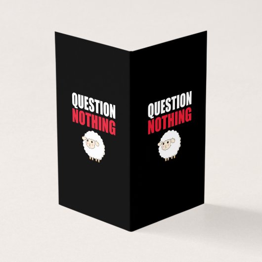 Question Nothing Sheep (Outside)