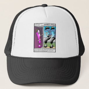 Question Police Funny Cartoon Gifts & Tees Trucker Hat