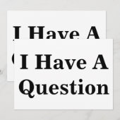 Question Sign (Front/Back)