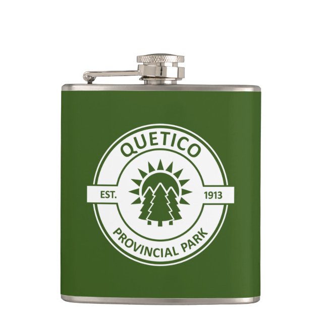 Quetico Provincial Park Flask (Front)