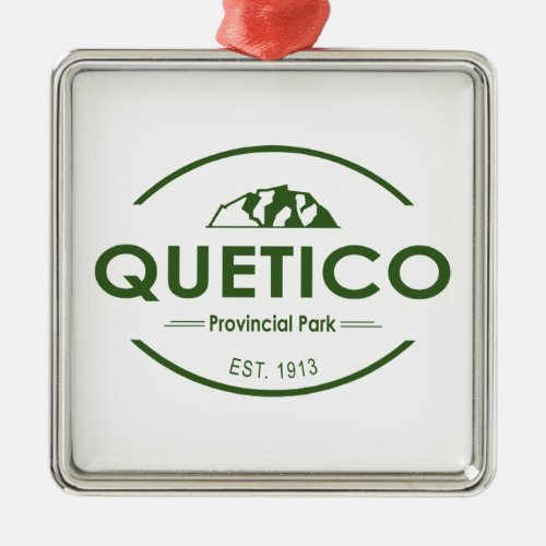 Quetico Provincial Park Metal Ornament