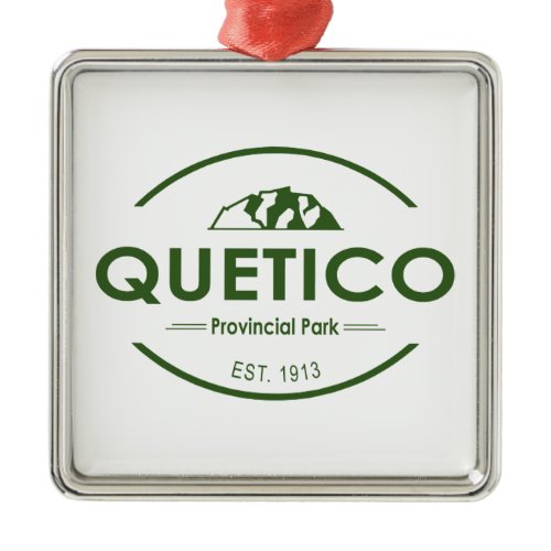Quetico Provincial Park Metal Ornament