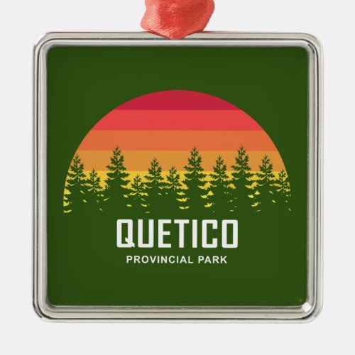Quetico Provincial Park Metal Ornament