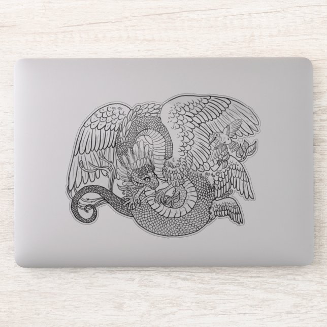 Quetzacoatl Sticker (Computer)