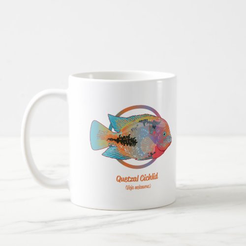 Quetzal Cichlid Coffee Mug