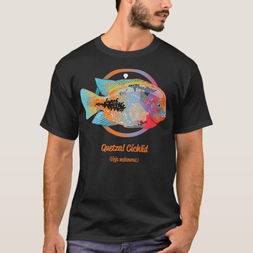 Quetzal Cichlid T_Shirt