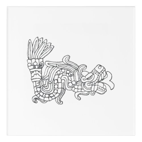 Quetzalcoatl Aztec Art