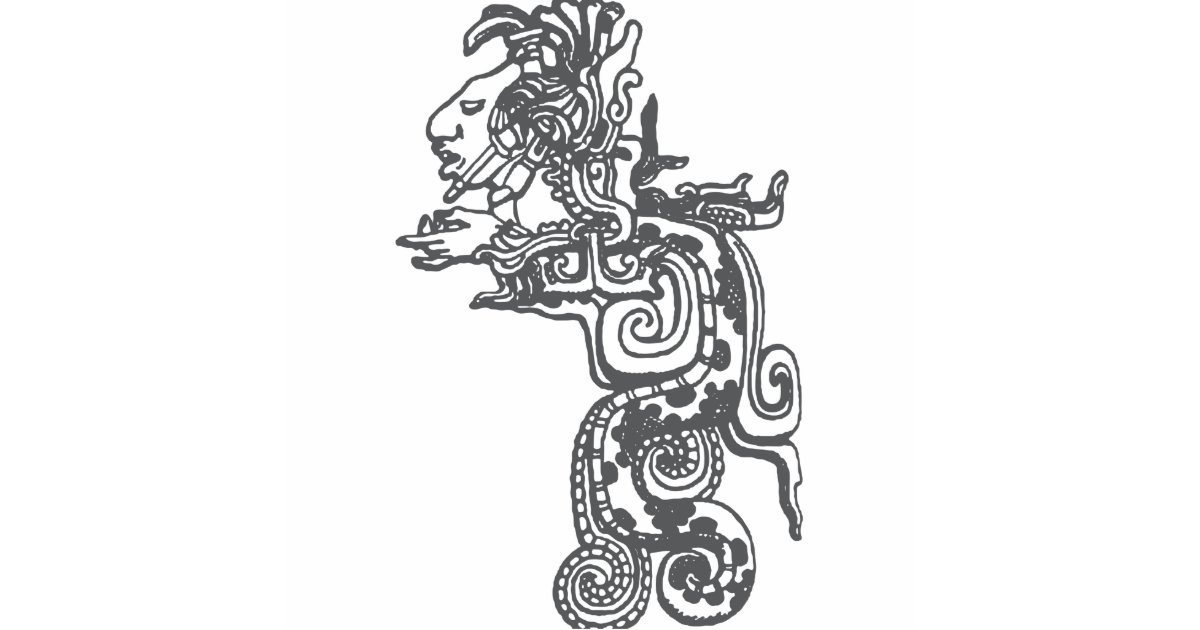 quetzalcoatl aztec drawing