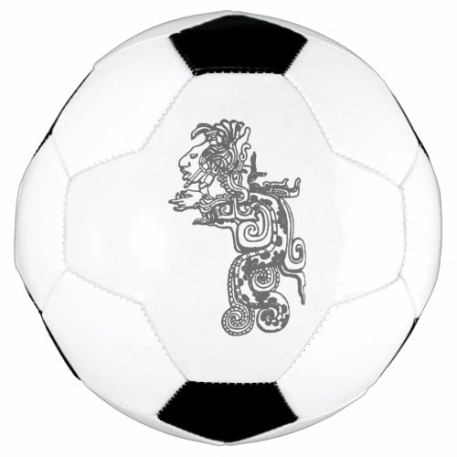 Quetzalcoatl Aztec Art Soccer Ball