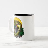 Ouroboros Sea Dragon Extra Large Coffee Mug