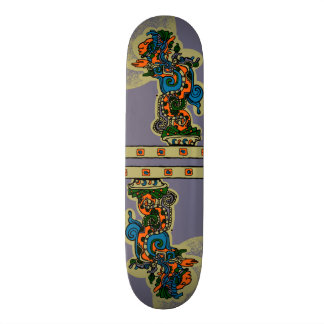 Quetzalcoatl. Aztec Tribal. Skateboard Deck