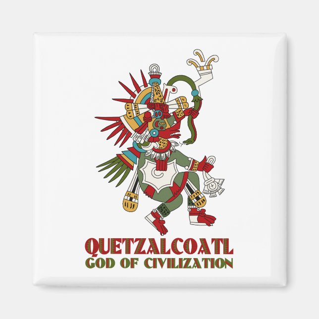 Quetzalcoatl Magnet (Front)