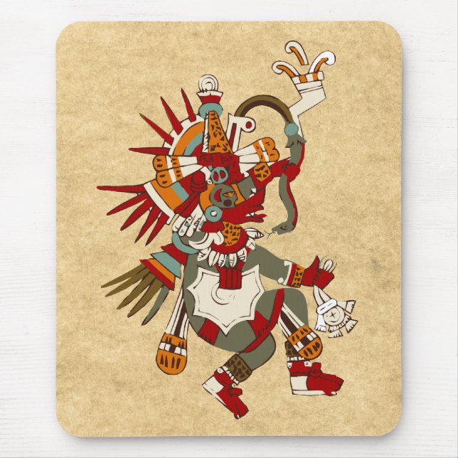 Quetzalcoatl Mouse Pad (Front)