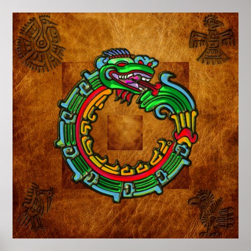 Quetzalcoatl Poster