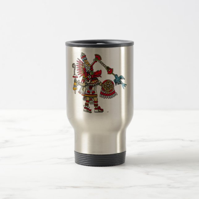 Quetzalcoatl Travel Mug (Center)
