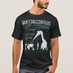Quetzalcoatlus  Dinosaur Fact Species Vintage Gift T-Shirt