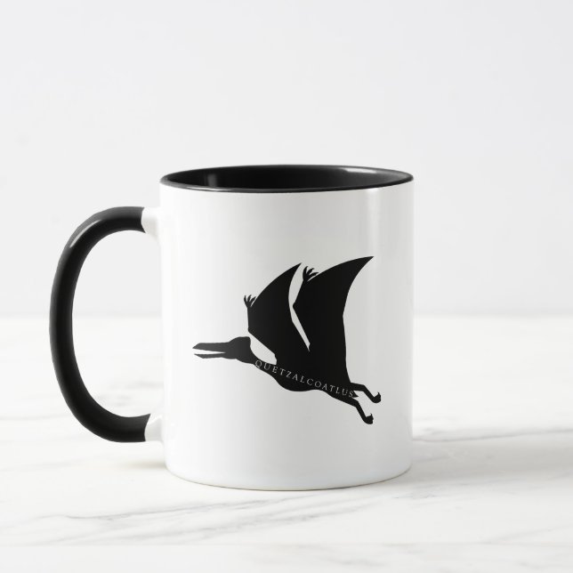 Quetzalcoatlus Pterosaur Prehistoric Mug (Left)