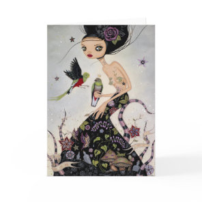 Quetzals Note Card