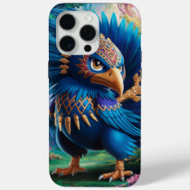 "Quetzoraven: Guardian of the Aztec Forest" iPhone 15 Pro Max Case