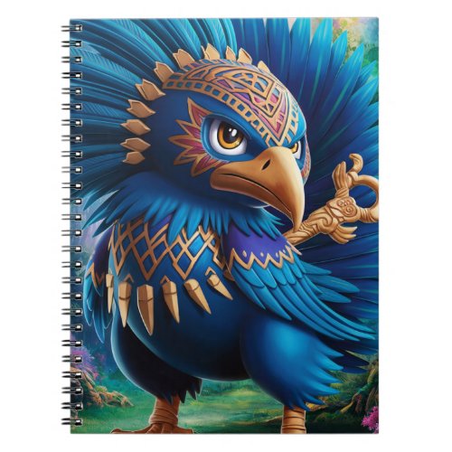 Quetzoraven Guardian of the Aztec Forest Notebook
