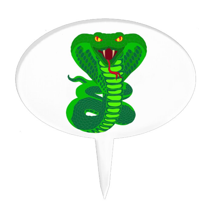 Queue Kobra snake cobra Cake Topper